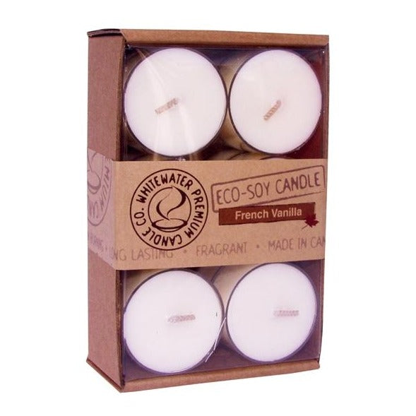 White Water Tea Light Candles